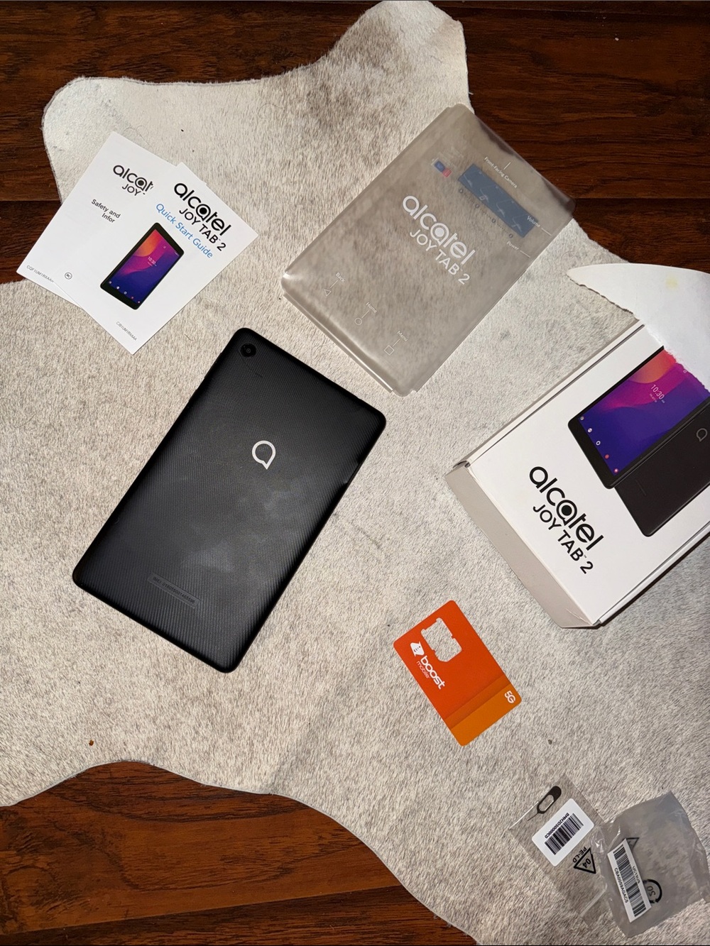 Alcatel Joy Tab 2 Black Tablet